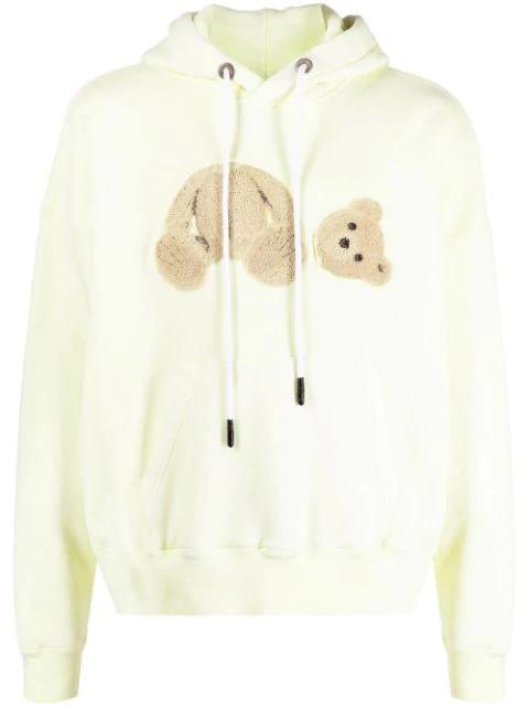 bear-motif hoodie by PALM ANGELS