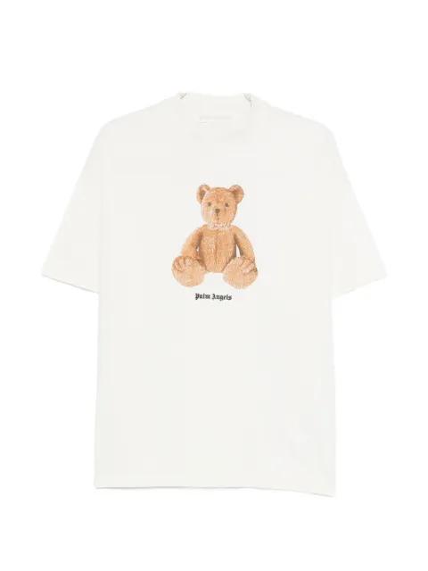 bear-print T-shirt by PALM ANGELS