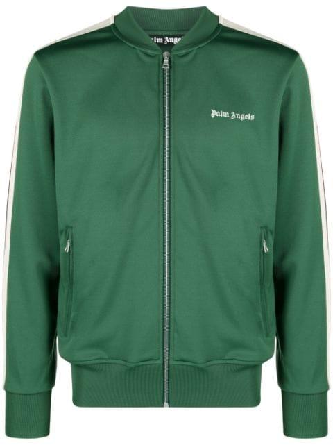 bomber track jacket by PALM ANGELS