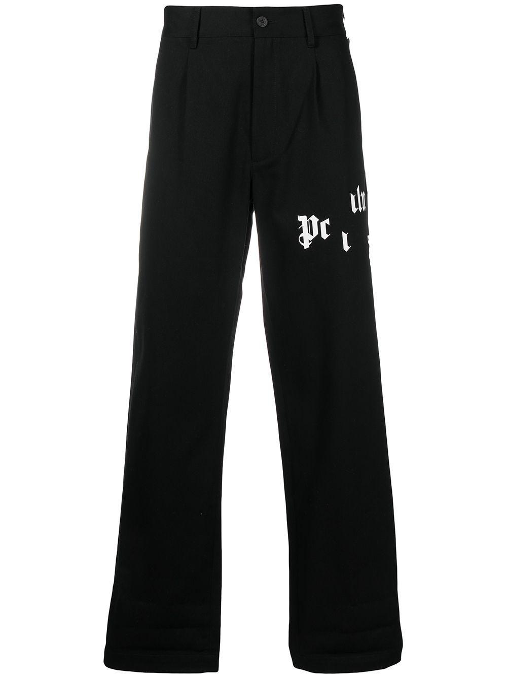 broken logo chinos by PALM ANGELS