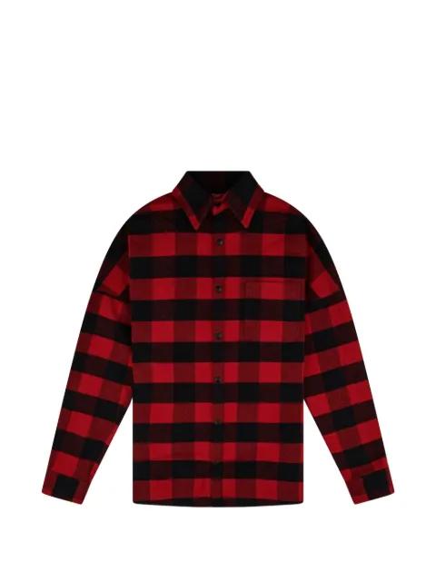 check-pattern shirt by PALM ANGELS