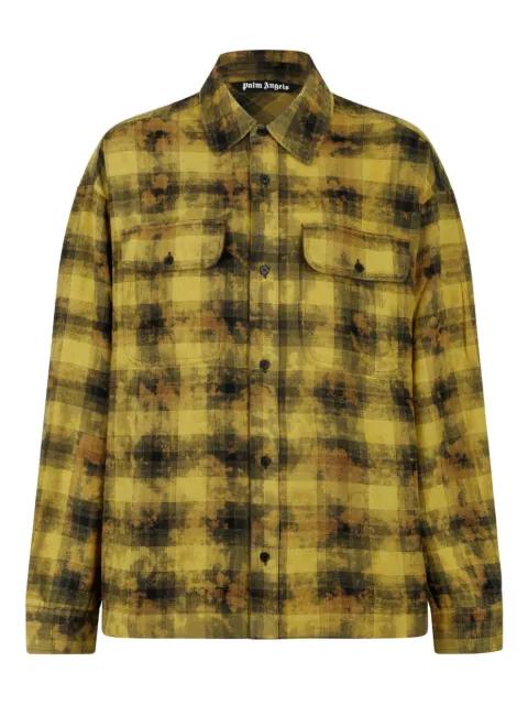 checked shirt by PALM ANGELS
