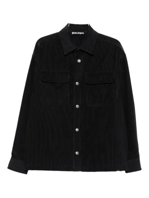 corduroy button-fastening overshirt by PALM ANGELS