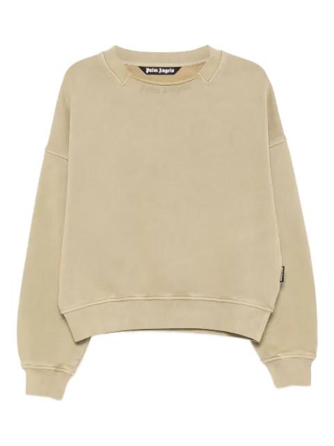 crew-neck cotton sweatshirt by PALM ANGELS