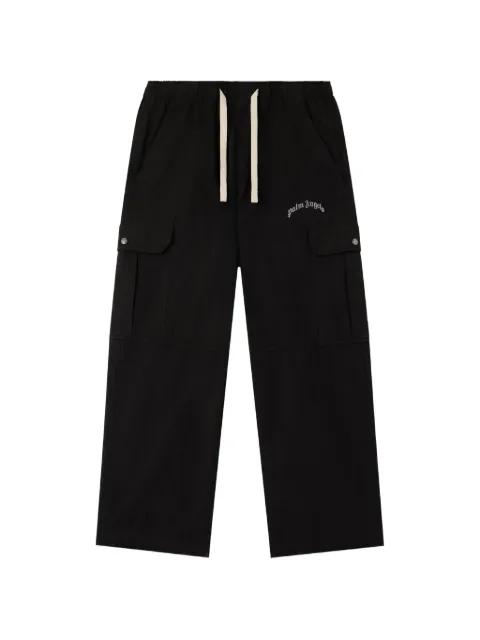 curved logo cargo trousers by PALM ANGELS