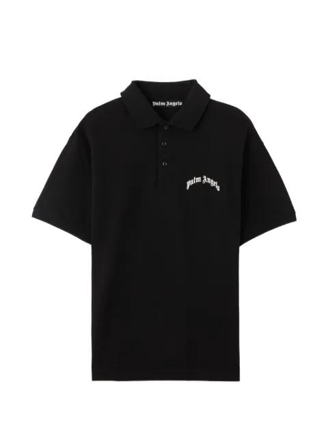curved logo polo shirt by PALM ANGELS