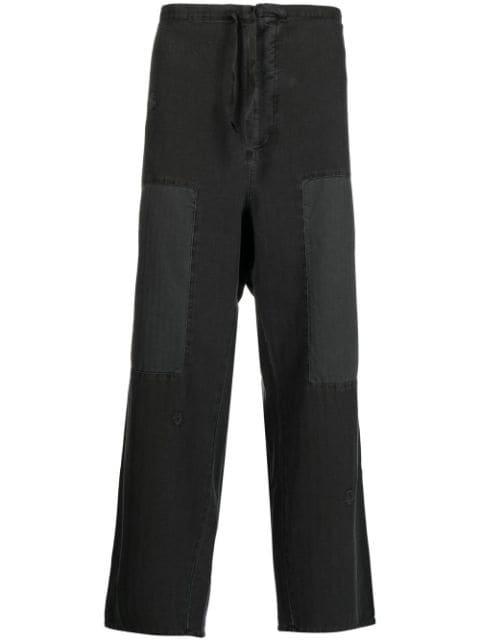 drawstring-waist trousers by PALM ANGELS