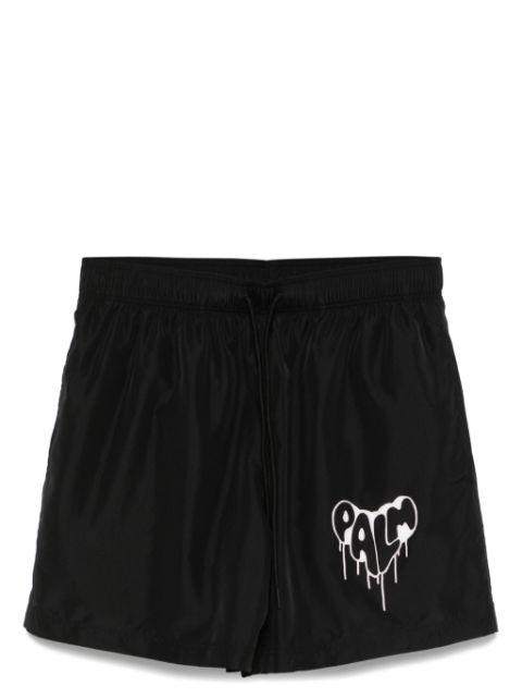 dripping-logo swim shorts by PALM ANGELS