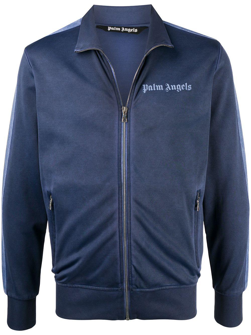 garment dyed track jacket by PALM ANGELS