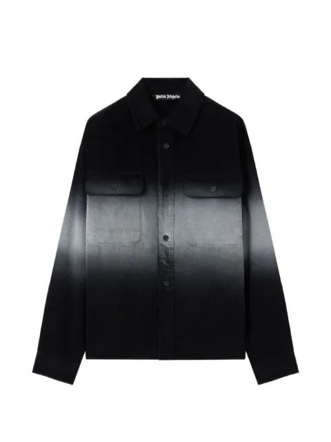 gradient-effect shirt jacket by PALM ANGELS