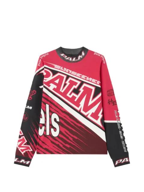 graphic long-sleeve T-shirt by PALM ANGELS