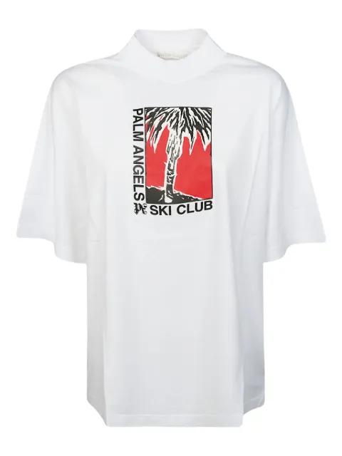 graphic-print T-shirt by PALM ANGELS