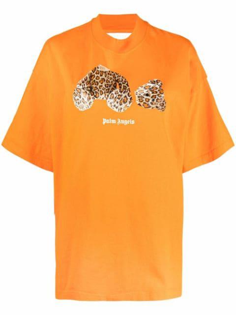 graphic-print short-sleeve T-shirt by PALM ANGELS