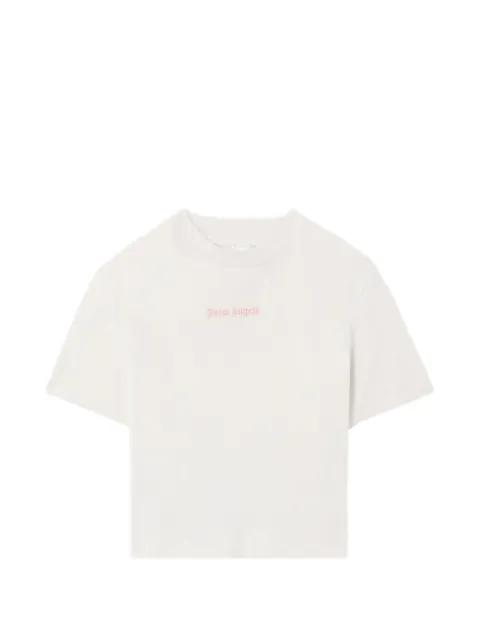logo cropped T-shirt by PALM ANGELS