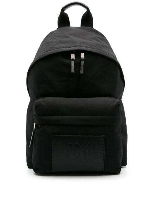 logo-debossed zipped backpack by PALM ANGELS