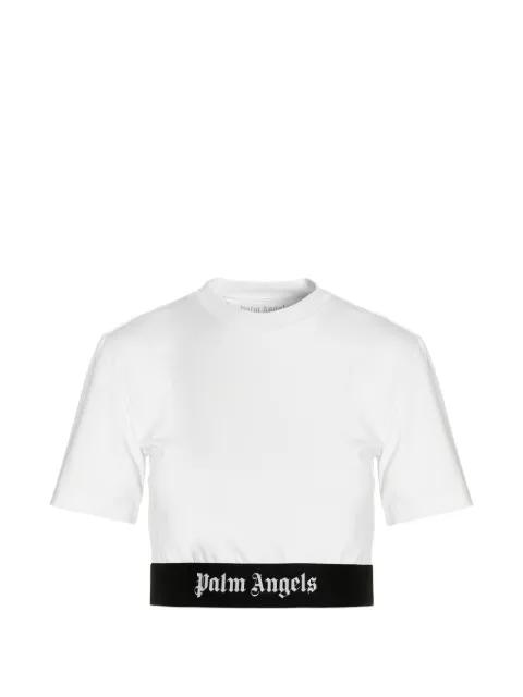logo-detail t-shirt by PALM ANGELS