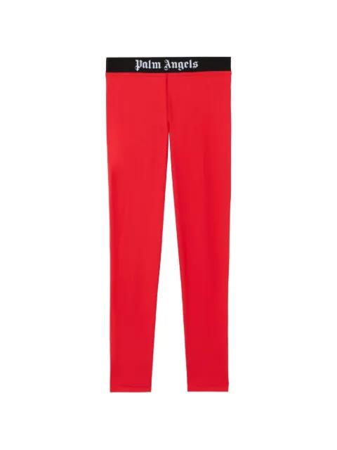 logo elasticated leggings by PALM ANGELS