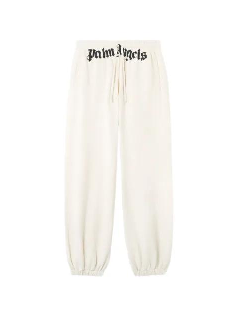 logo elasticated track pants by PALM ANGELS