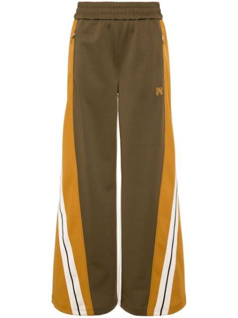 logo-embroidered colourblock track pants by PALM ANGELS