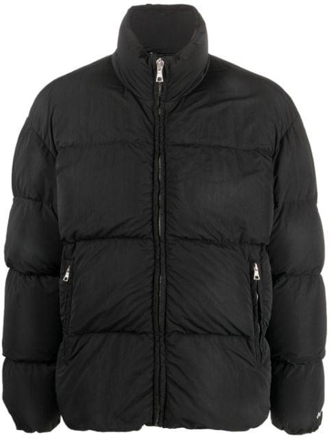 logo-embroidered padded jacket by PALM ANGELS