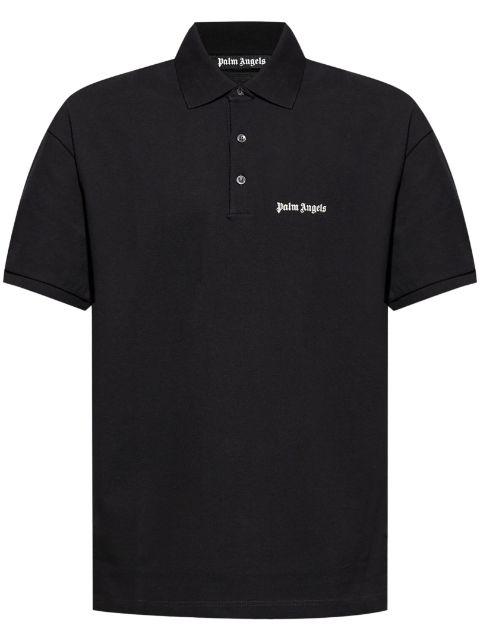 logo-embroidered polo shirt by PALM ANGELS