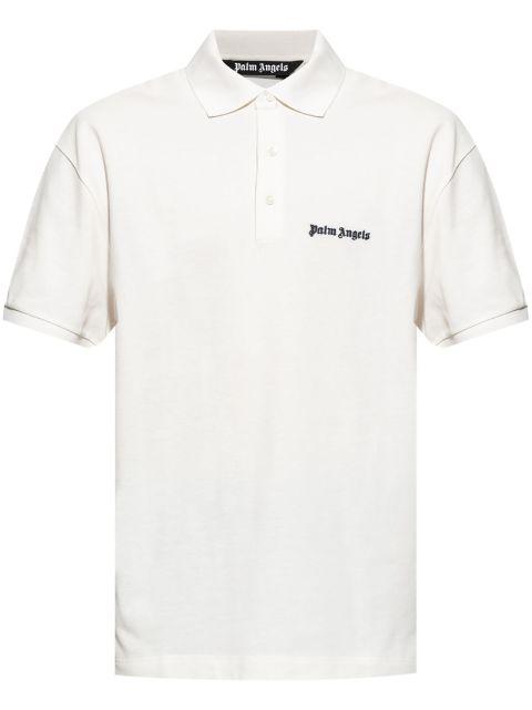 logo-embroidered polo shirt by PALM ANGELS