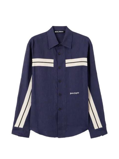 logo-embroidered shirt by PALM ANGELS