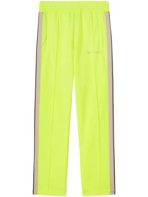 logo-embroidered straight-leg track pants by PALM ANGELS