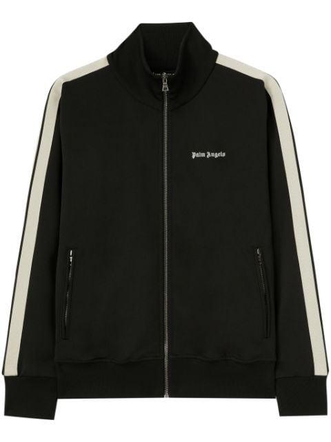 logo-embroidered zip-up jacket by PALM ANGELS