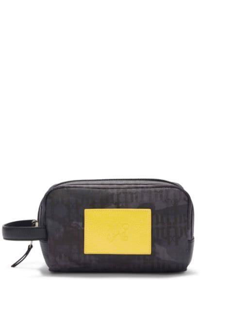logo-patch monogram pouch by PALM ANGELS