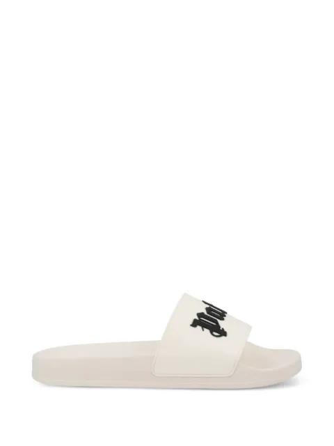 logo-plaque slides by PALM ANGELS