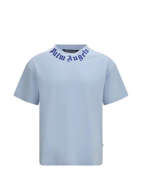 logo-print T-shirt by PALM ANGELS