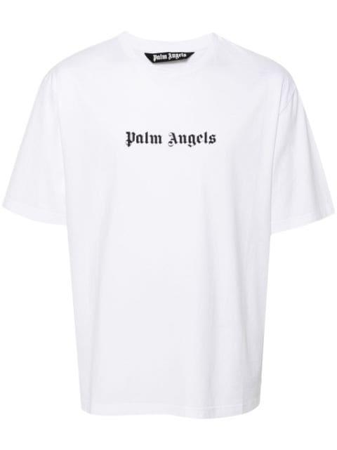 logo-print T-shirt by PALM ANGELS