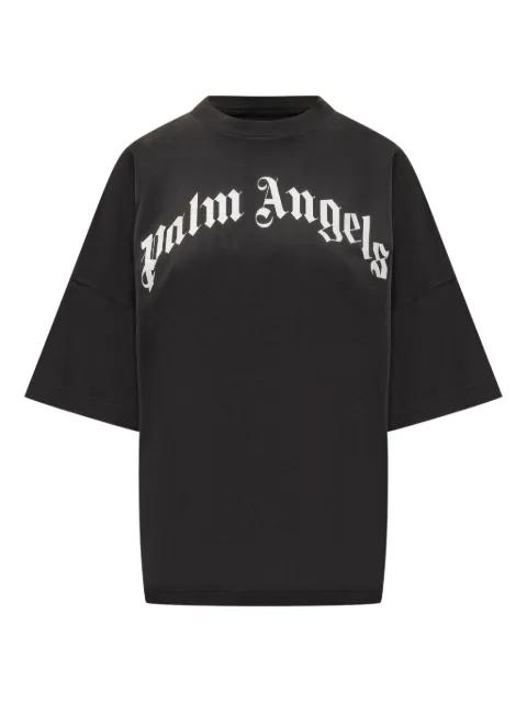 logo-print T-shirt by PALM ANGELS