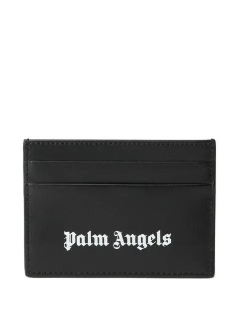 logo-print card holder by PALM ANGELS