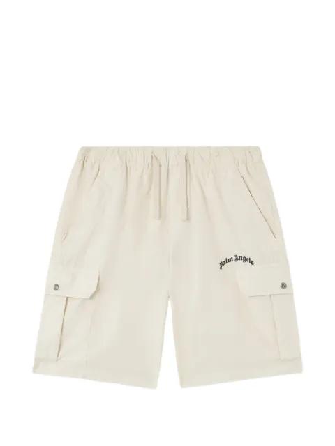 logo-print cargo shorts by PALM ANGELS