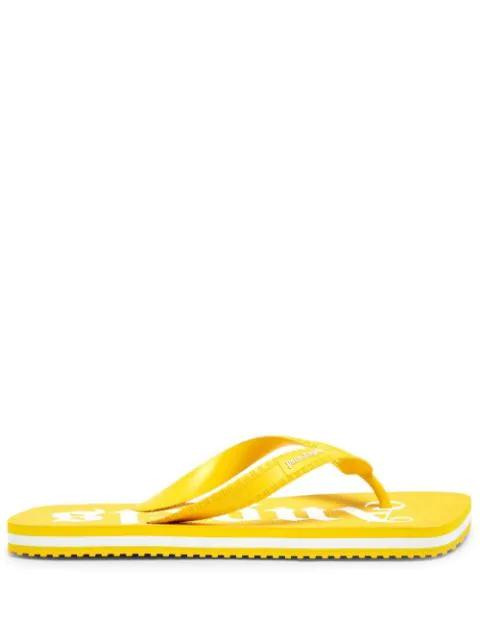logo-print flip flops by PALM ANGELS