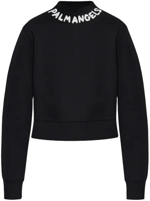 logo-print jumper by PALM ANGELS