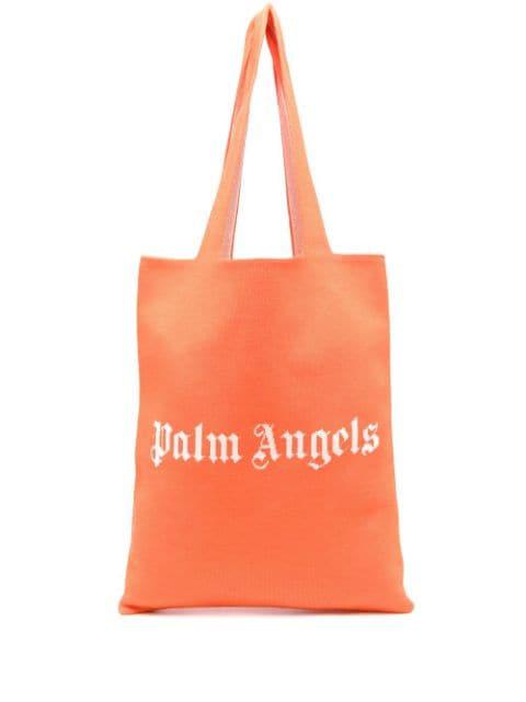 logo print shopper by PALM ANGELS