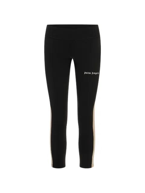 logo-print side-stripe trousers by PALM ANGELS