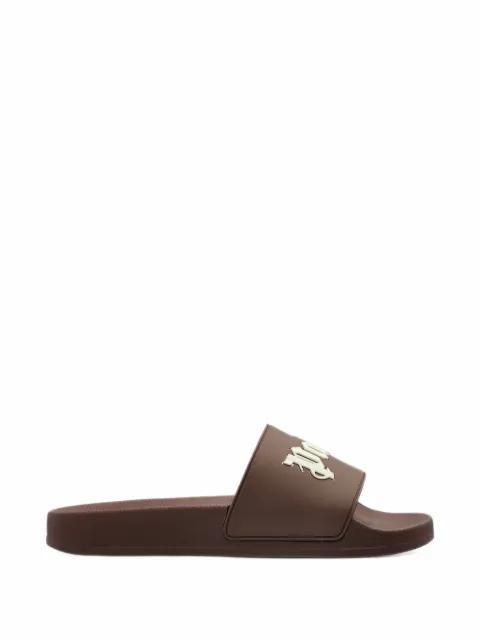 logo-print slides by PALM ANGELS
