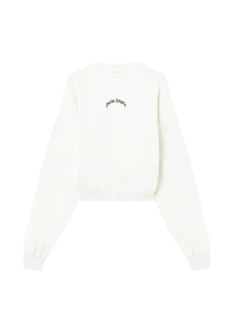 logo-print sweatshirt by PALM ANGELS