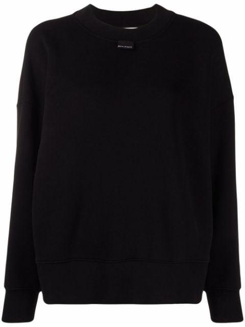 logo-print sweatshirt by PALM ANGELS