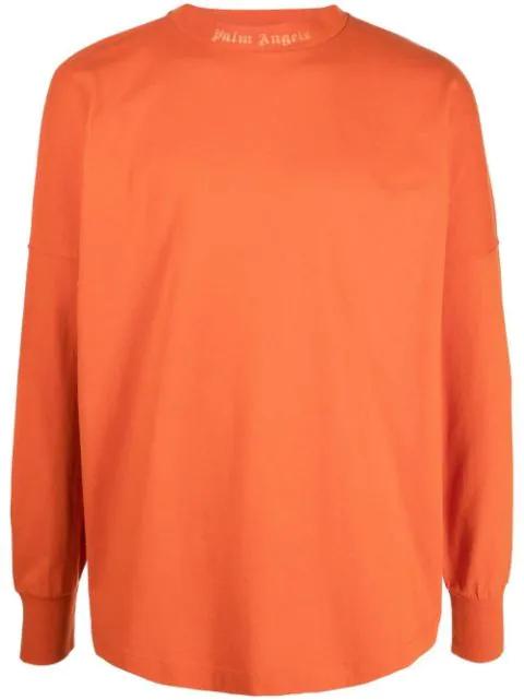 logo-print sweatshirt by PALM ANGELS