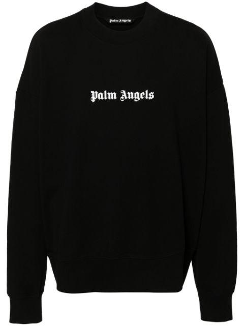 logo-print sweatshirt by PALM ANGELS