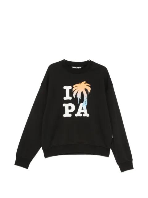 logo-print sweatshirt by PALM ANGELS