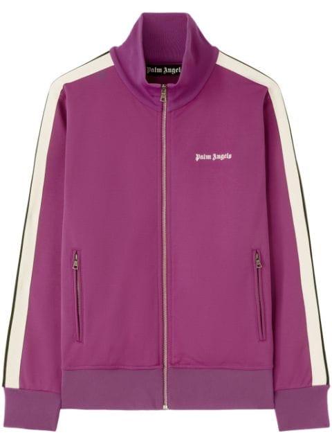logo-print track jacket by PALM ANGELS