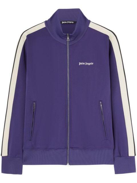 logo-print track jacket by PALM ANGELS