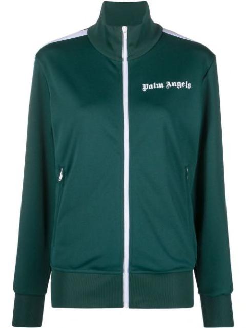 logo-print track jacket by PALM ANGELS