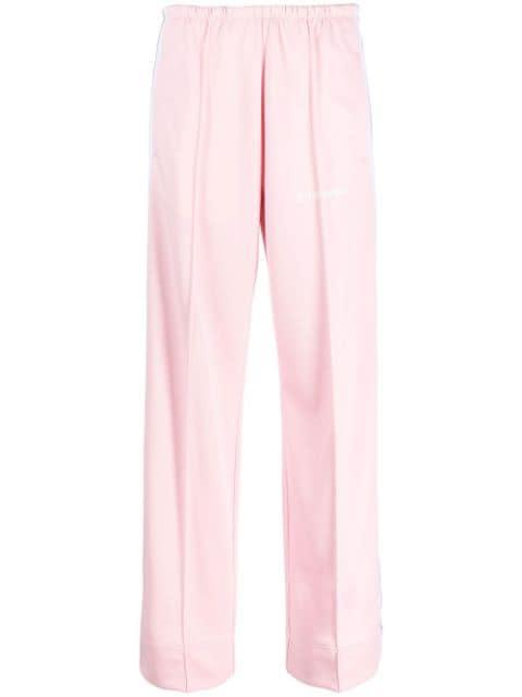 logo-print track pants by PALM ANGELS